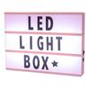 Message Board Light A4 Size X 22cm X LED Table Lamp Yuzuyu_shop Box, (30cm 4cm), Alphabet, English, Interior, Lighting, (Pink)