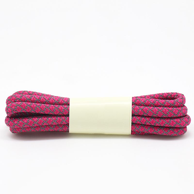 Шнурки Шнурки Светоотражающие Круглые Плетение Шнур Кроссовки Струны Спортивные Плоские Туфли Веревка Поставка Обуви