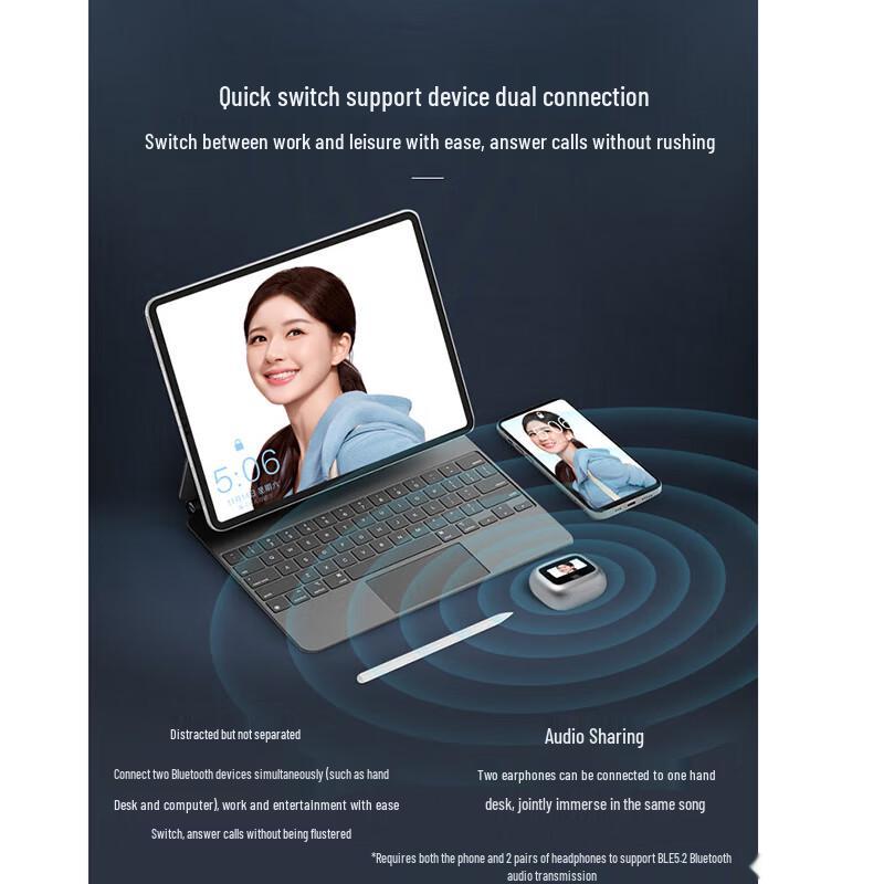 JBL LIVE BEAM 3 Smart Touch True Wireless Noise-Cancelling Earbuds