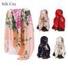 High-quality Luxurious Silk Scarves Headband Scarfs Neck Scarf For Women Chain Silk Scarf Women's Decorative Shawl