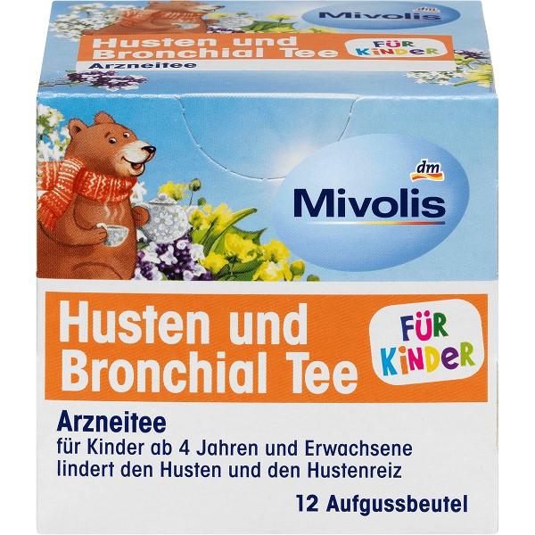 DM Mivolis Kinder Bronchial Relief Herbal Tea 18g