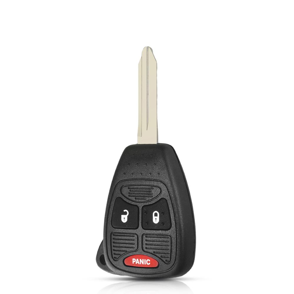Модифицированный корпус выкидного ключа Dandkey для Chrysler 300C Jeep Dodge Compass Wrangler Patriot Брелок 2/3/4 Кнопки Чехол для дистанционного ключа автомобиля