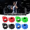 1 Pair Barbell Clamp Spinlock Collars Lock Clips Weight Lifting Gym Barbell Collar Quick Release Clamps for Weightlifting Bench Press