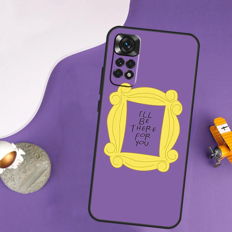 Monica's Peephole Door Friends TV Case For Xiaomi Redmi Note 13 Pro 14 12 9 10 11 Pro 10S 11S 12S Redmi 14C 13C 10C 12C Cover