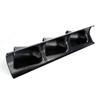 Gauge Mount Holder 2 52mm Triple Hole Carbon Fiber Left Side