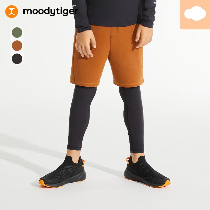 Мальчиковые спортивные брюки Moodytiger с имитацией двойки, вязаные