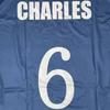 Anime Charles Shirt Cosplay Costumes #6 Football Club Jersey Charles Soccer Training T-Shirt 3D Printing
