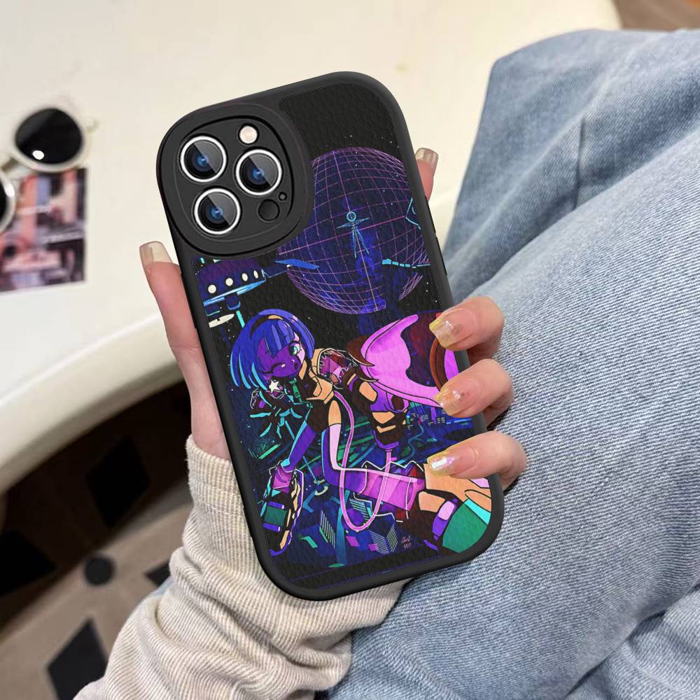 Zutomayo Аниме-певец Для IPhone 16 15 14 13 12 11 Pro Max Plus Кожаный Чехол для Телефона