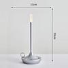 Table Lamp for Bedroom Rechargeable Wireless Touch Control Camping Candle Creative Lamp Rechargeable USB-C Deskbar Table