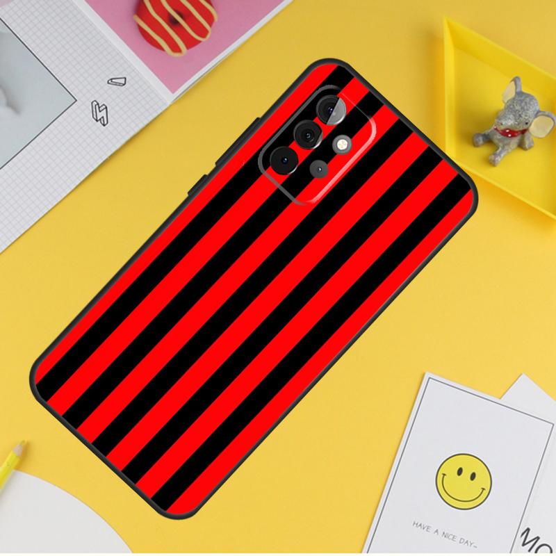 Чехол с модным полосатым дизайном для Samsung Galaxy A34 A35 A14 A15 A25 A53 A33 A13 A52 A32 A12 A51 A71 A54 A55