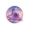 32/44/58mm Hatsune Miku Cartoon Figure Brooches Cosplay Singer Exquisit Badge for Collar Backpack Hat Accessory Handmade Enamel Pin Gift
