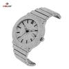 Bling Diamond Wrist Watches for Ladies Sparkling Full Crystal Quartz Watch Date Waterproof Fashion Dress Watch for Man