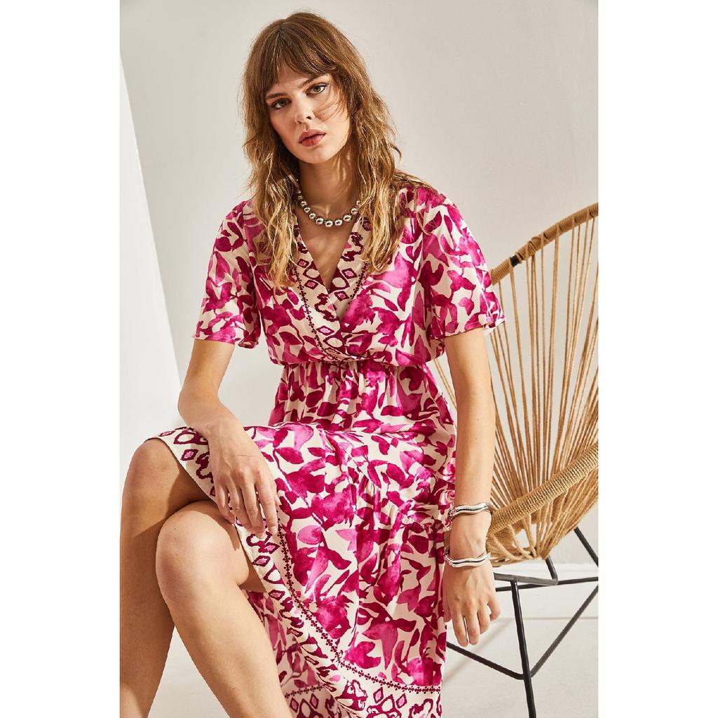 Женская юбка со сборками и рюшами на талии, с запахом на талии, платье 60251147