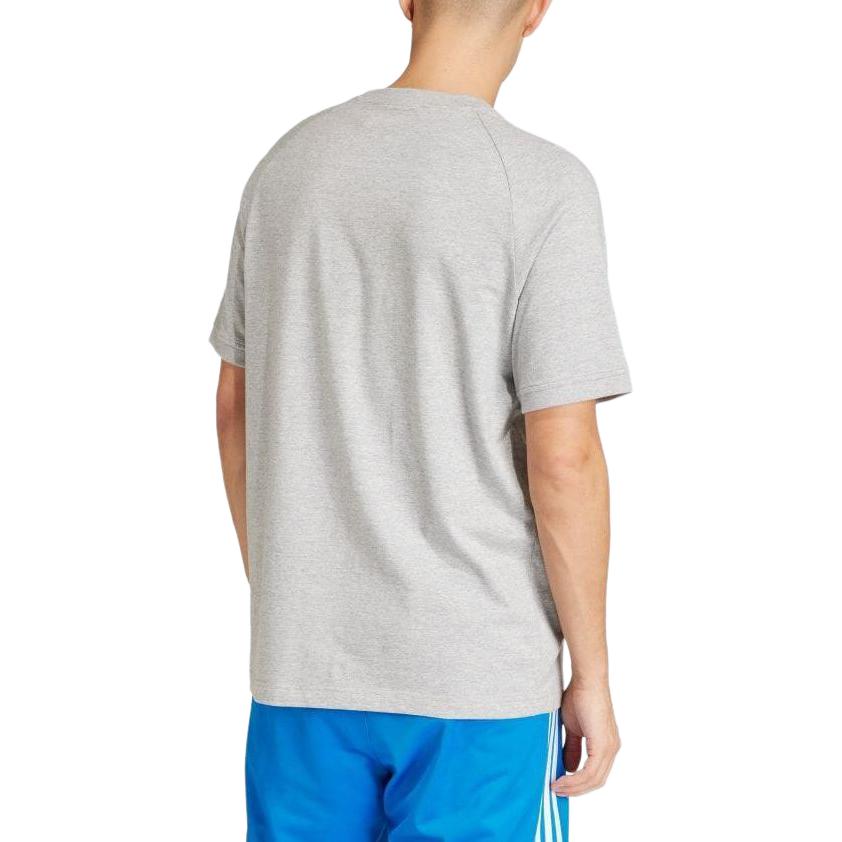 adidas Мужская футболка Originals с 3 полосками, серая, IU0224