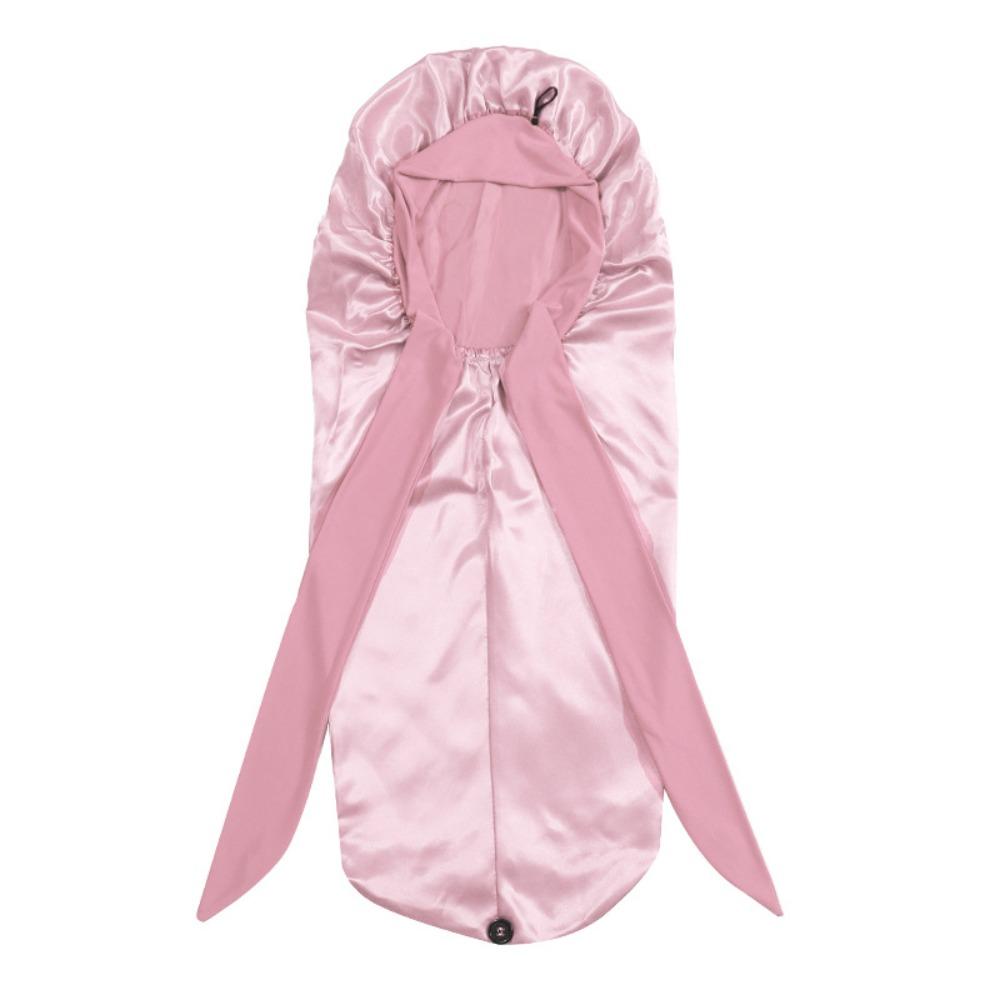 Hair Protection Satin Bonnet Curly Hair Braid Bonnet Extra Long Sleeping Cap Women