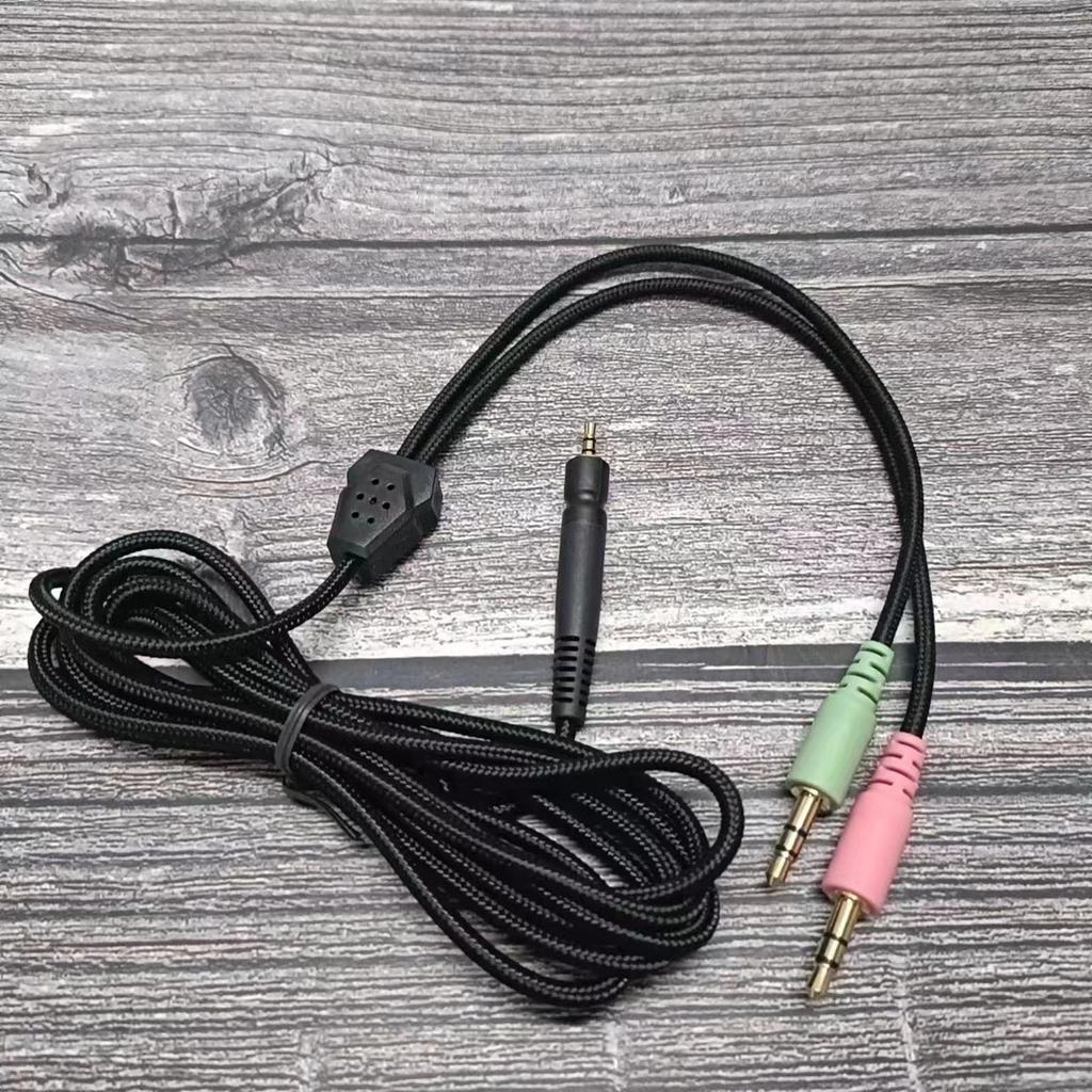 Плетеный кабель UNP для Sennheiser Game One PC 373D GSP350 GSP500 Кабель для наушников Лучшие звуковые диапазоны Удобный в использовании провод