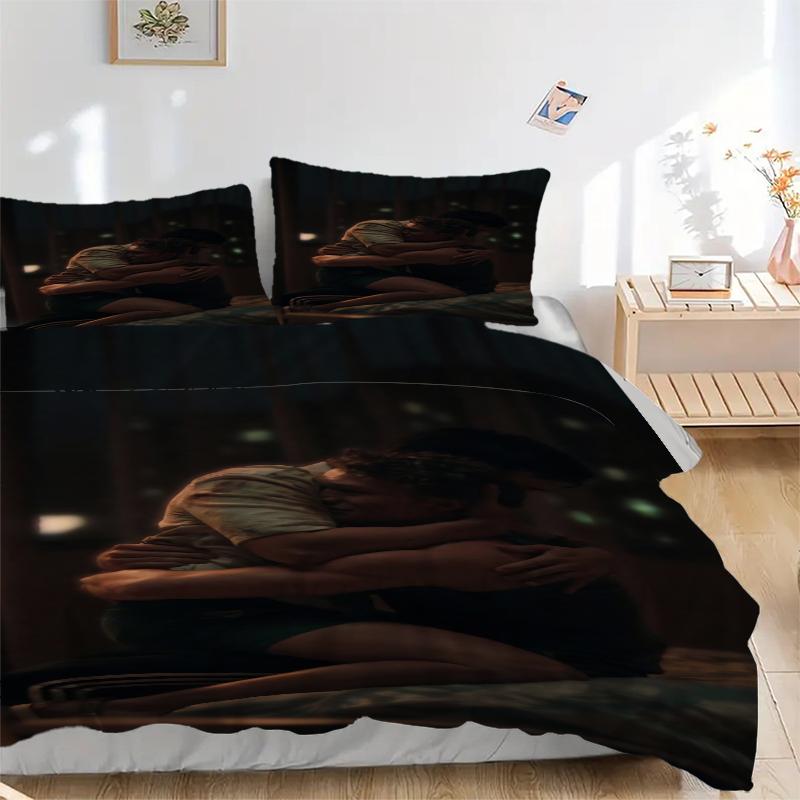 3Pcs Nighttime Embrace Bedding Sets For All Sizes New 3D Printed Bed Cover Comforter Duvet Cover Pillowcase Bedroom Decoration