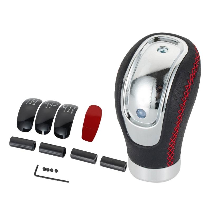 Ручка переключения передач, рычаг переключения передач, гандбол, подходит для 5/6 скоростей, механическая коробка передач, автомобильные кожаные аксессуары, прочные