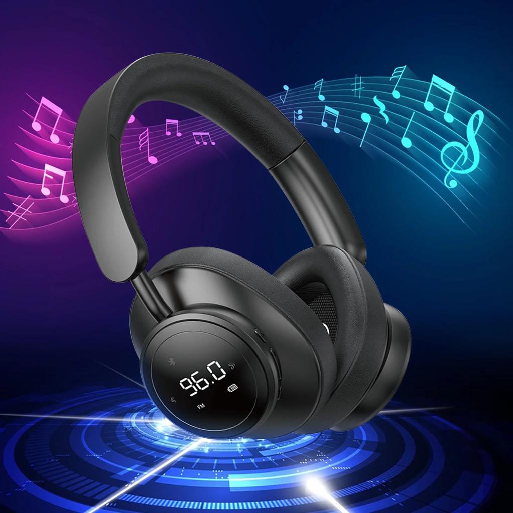 Bluetooth-наушники, легкие беспроводные наушники, стерео, складные, для путешествий