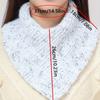 Осенне-зимний шарф-накидка на шею, женская защита шеи, ложный воротник, утолщенный теплый вязаный чехол для защиты шеи, для головы и шеи