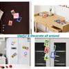 10PCS 3-Inch Magnetic Photo Frame Set Creative DIY Snapshots Display Stand Free Combination Fun Polaroid-Style Picture Holder