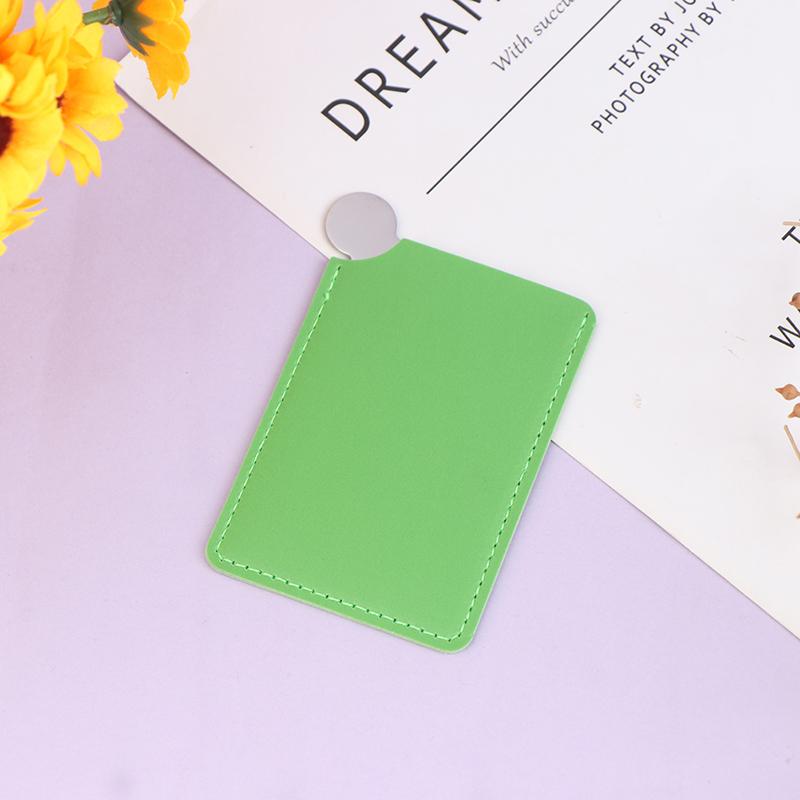 Portable Mini Stainless Steel Unbreakable Makeup Pocket Mirror Cosmetic Mirror