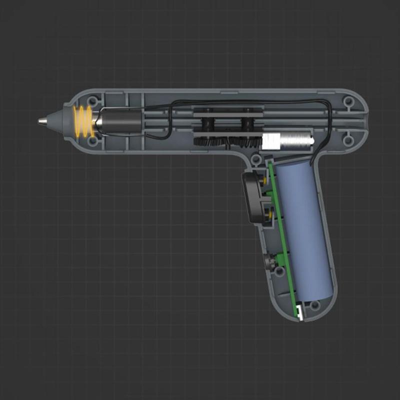 Xiaomi DUKA EG1 электрический термоклеевой пистолет с подогревом, электрический беспроводной мини-клеевой пистолет, инструмент для ремонта «сделай сам», с 8 шт., 7 мм клеевыми стержнями