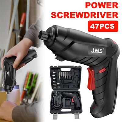 4.2V аккумуляторная электрическая дрель 74 шт. набор электроинструментов USB аккумуляторная электрическая отвертка дрель бытовой ремонтный инструмент