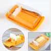 Butter Dish Box Container Cheese Server Sealing Storage Keeper Tray with Lid Cutting Butter Box