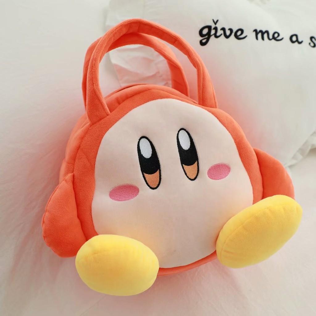 Плюшевая сумка Kirby большой вместимости для хранения и переноски ланч-бокса. Включает специальных персонажей.