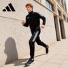 adidas Унисекс БОКСОВЫЙ спортивный костюм с 3 полосками, куртка и брюки, черный/белый TR30JR1BX+TR30P1R1BX