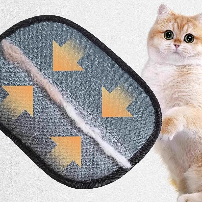 Электростатические перчатки для удаления шерсти животных для ухода за питомцами