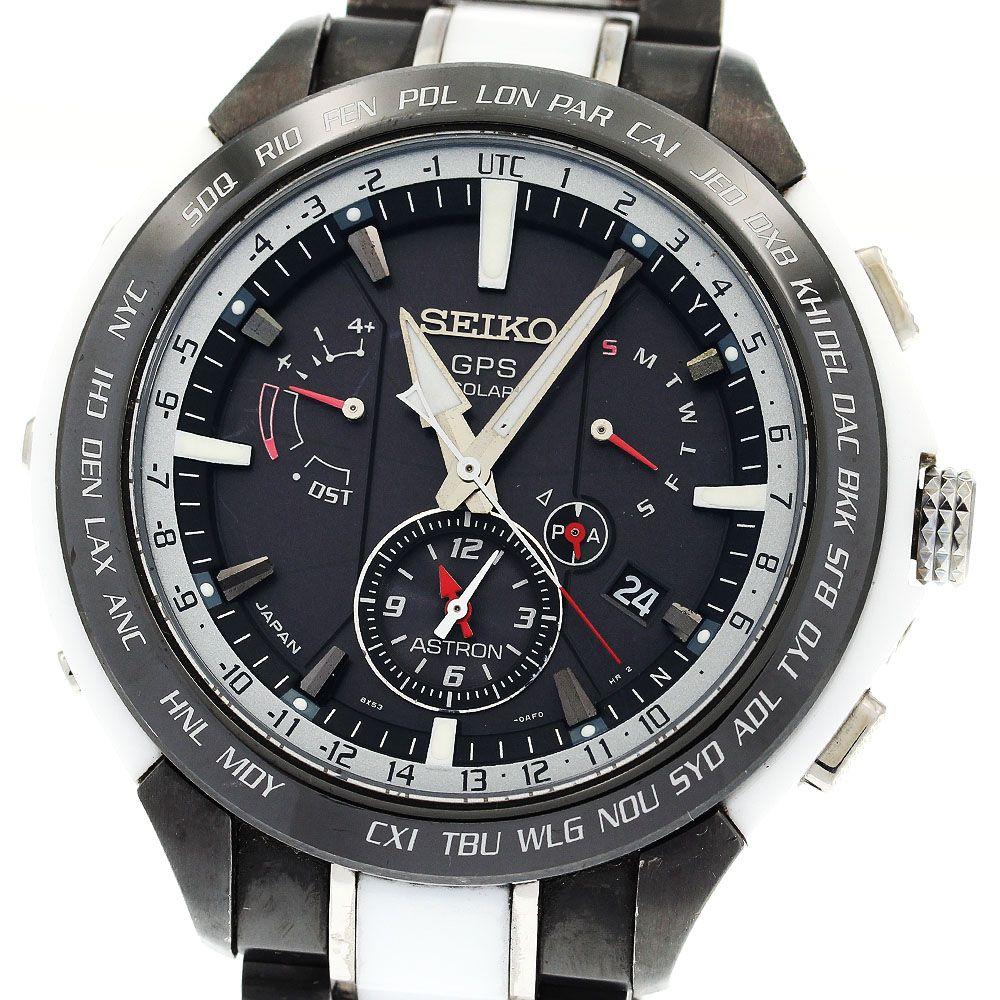 Б/у Seiko SEIKO SBXB071/8X53-0AG0-2 Astron Япония Ограниченная серия GPS Солар Радио Мужские Гарантия в комплекте_916063