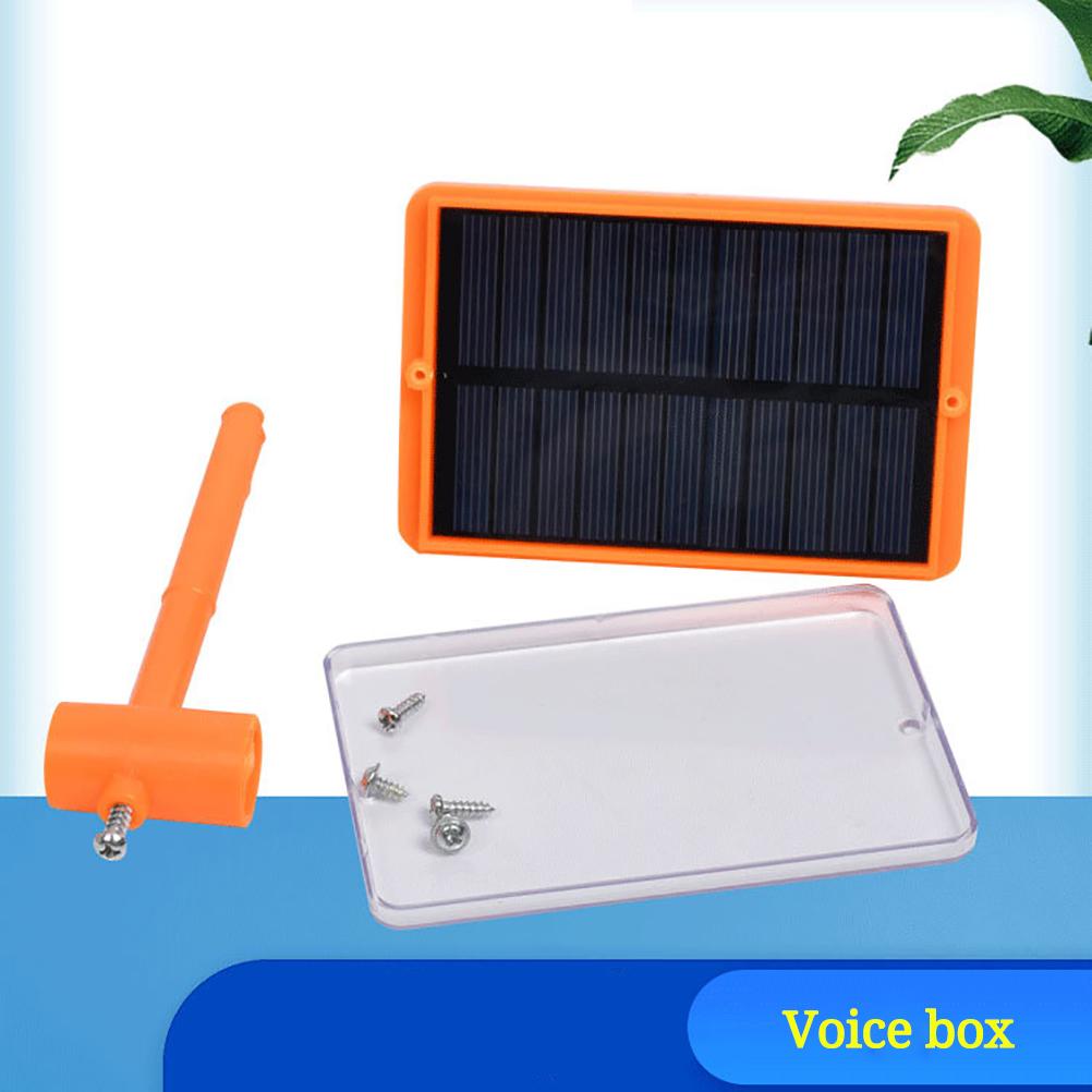 Умный ультразвуковой отпугиватель птиц, работающий на солнечной энергии, автоматический отпугиватель птиц