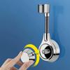 Держатель насадки ручной Без сверления Многоугольное вращение Кронштейн для душа Присоска Держатель для душа Регулируемый держатель для душевой лейки