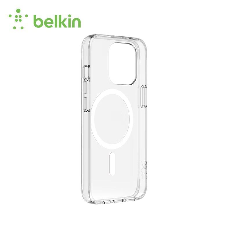 BELKIN (BELKIN) IPhone 13 Pro Max Case, Compatible with MagSafe Magnetic Charging, Transparent Case MSA007