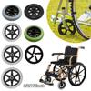 Anti Slip Solid Tire Wheel Wear-resistant Travelling Trolley Caster Wheelchair Front Castor