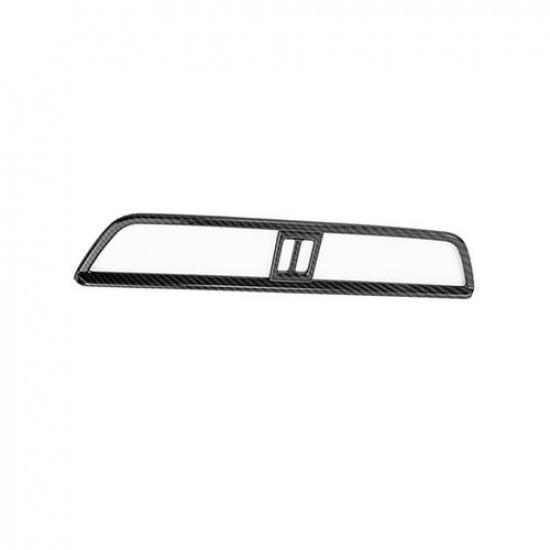 For Porsche Cayenne 2018-23 ABS Carbon Fiber Instrument L&R Air Outlet Vent Trim