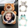 Soft Baby Rear Facing Mirrors Cute Seat Headrest Rearview Mirror  Observation