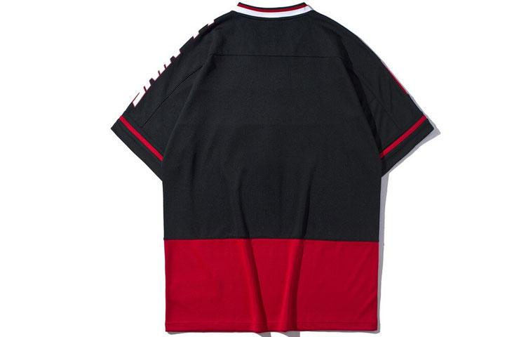 Li Ning Sports Fashion Collection T Shirts Men's Black V Neck Moderate Straight Fit AHSP925-1