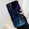 Чехол для телефона с изображением ворона, вороны, темного черепа для iPhone 17 Pro Max 16 15 14 11 12 13 Pro Max mini 15 16 Plus 16e 17 Air Cover