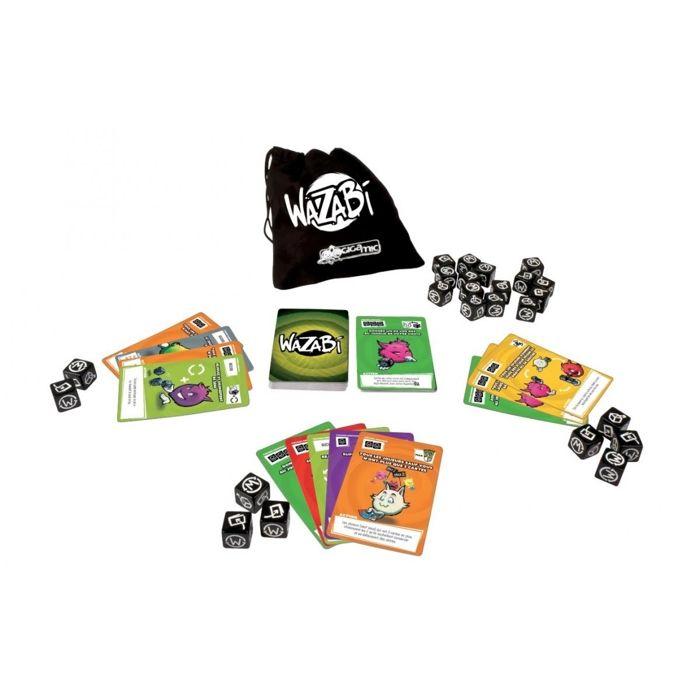 Jeu de société - gigamic - wazabi - garçon et fille - à partir de 8 ans