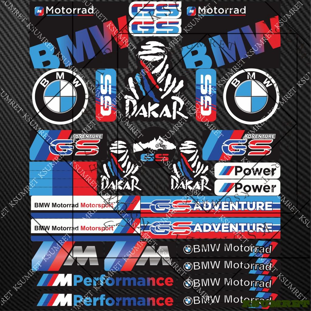Для BMW Наклейка Декаль Мотоцикл Бак Шлем Логотип Набор