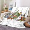 Christmas Winnie Pooh Party Blanket Soft Throw Blanket For Home Bedroom Bed Sofa Travel Office Solid Christmas Blanket