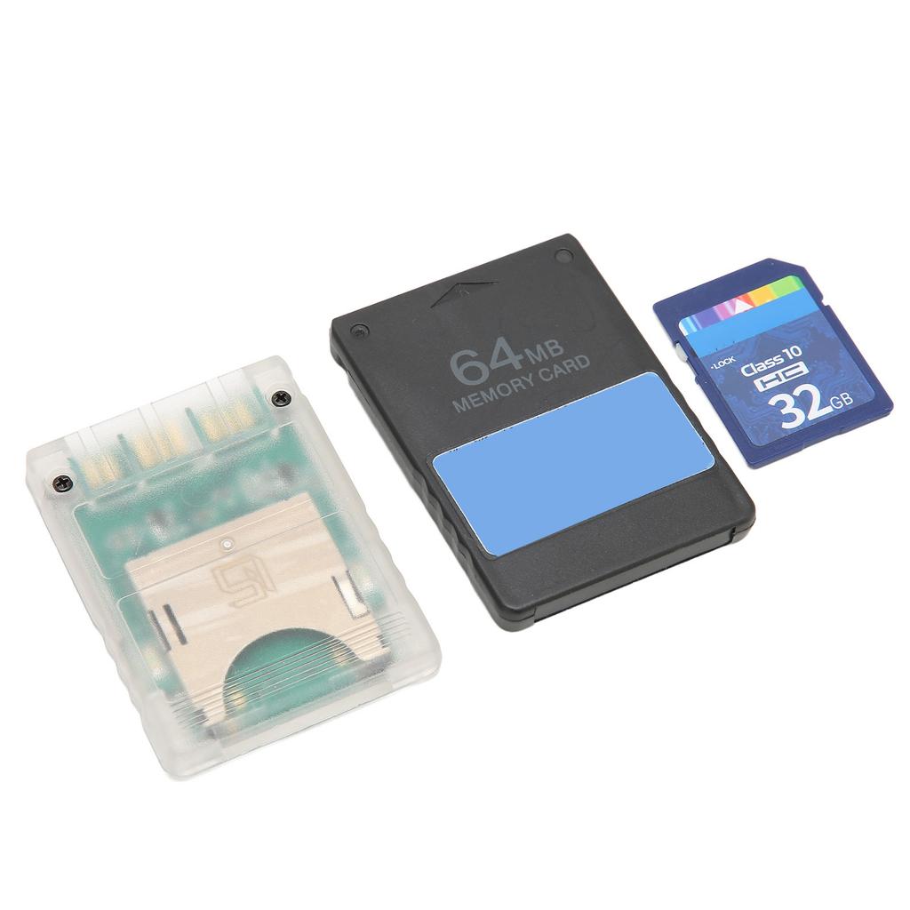 Адаптер для карты консоли Plug and Play Устройство для чтения карт памяти с картой памяти 32G 64MB FMCBV1.966