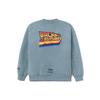 Li Ning X Universal Pictures Back To The Future Series 3D Letter Print Свитер-толстовка унисекс свитшот Синий AWDRA99-3