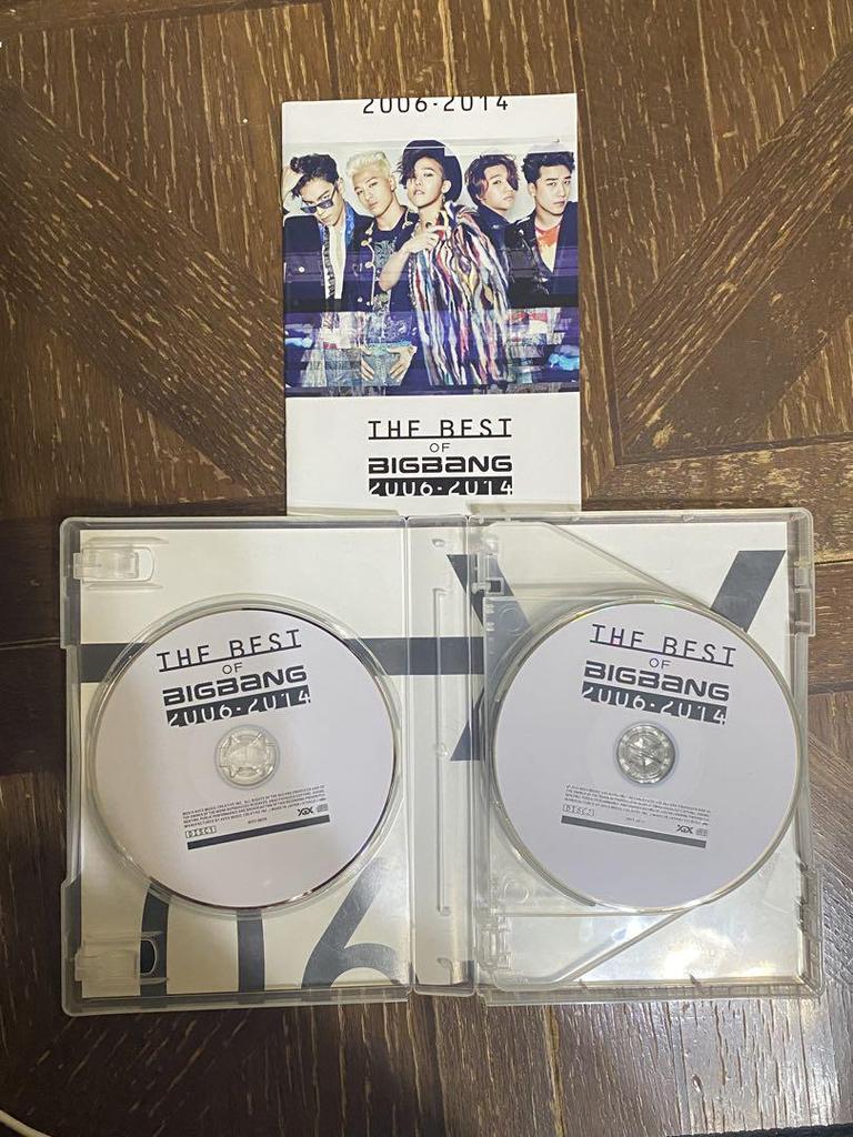[USED] THE BEST OF BIGBANG 2006-2014 3 CDs + 2 DVDs