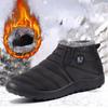 35-45 Size Waterproof Cotton Boots Men's and Women's Large-size Low-top Snow Boots Non-slip Cotton Shoes