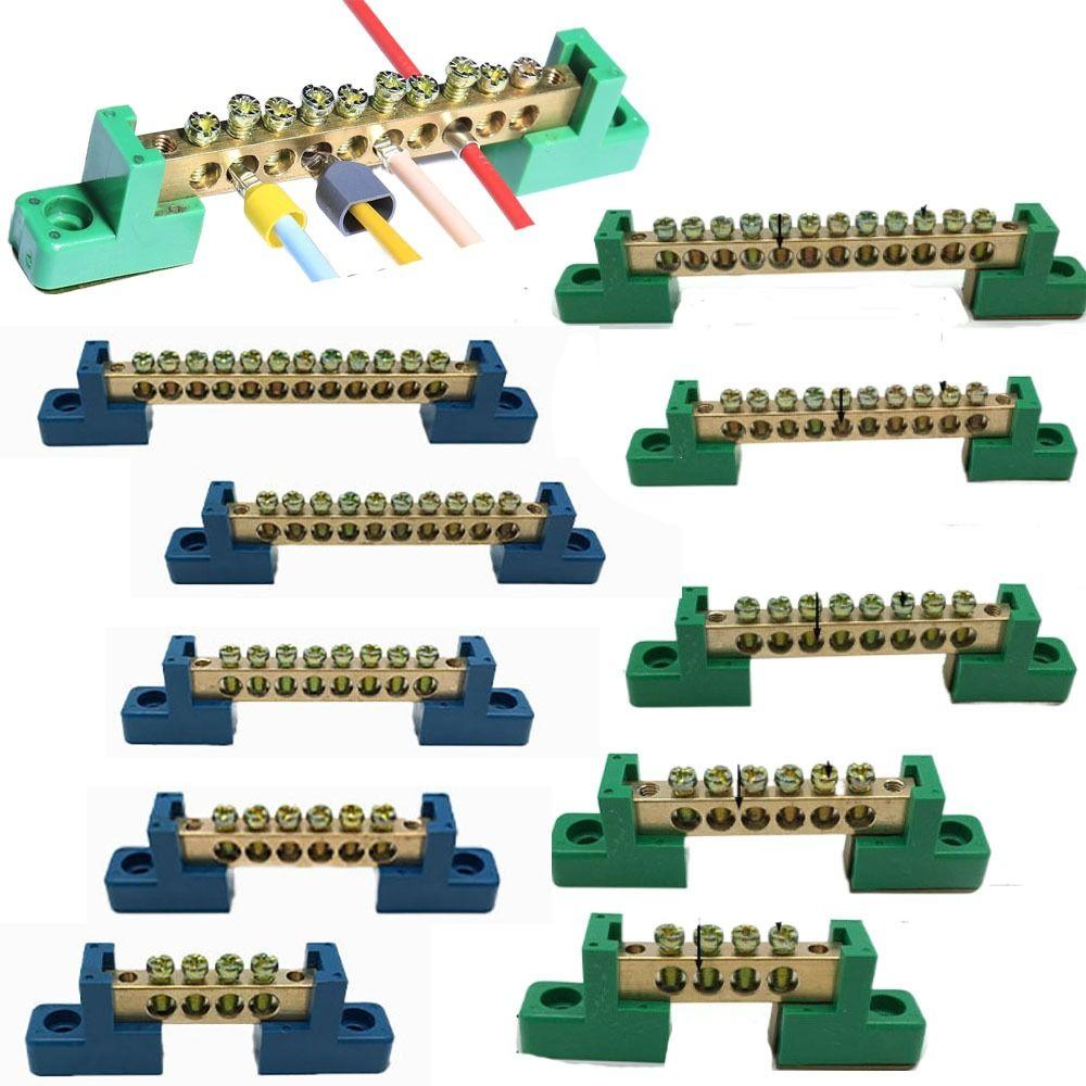Box Connection Copper Terminal Blocks Copper Bar Connection Terminal Copper Screw Terminal Block