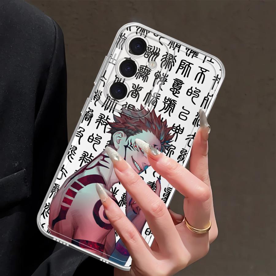 Чехол для телефона для Samsung Galaxy A57 A52 A52 A17 A25 A51 A14 A16 A56 A55 A26 A24 A54 A15 A34 A35 A36 J-Jujutsus K-Kaisens